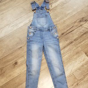 Denim Overalls size 7/8 Girls
